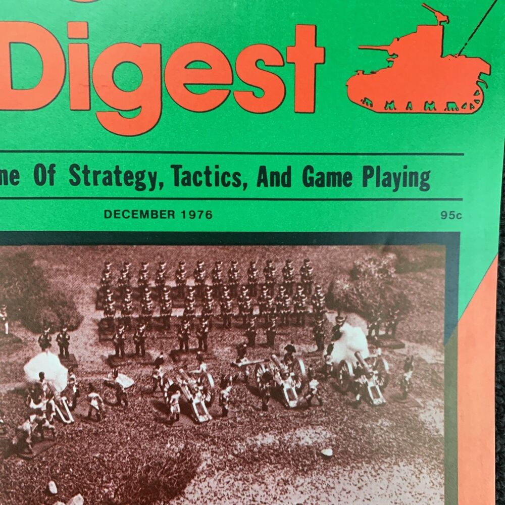 Wargamer’s Digest Magazine  Vol #4 #2 December 1976 Strategy Elizabethan Wars - Picture 3 of 8